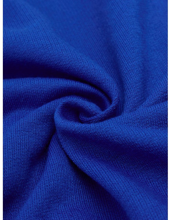 Women Pure Color Four Color Long Sleeve Dress